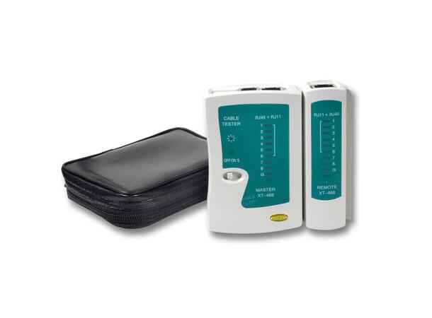 DCI tester for RJ45/RJ12 kabling Todelt. MD-100 